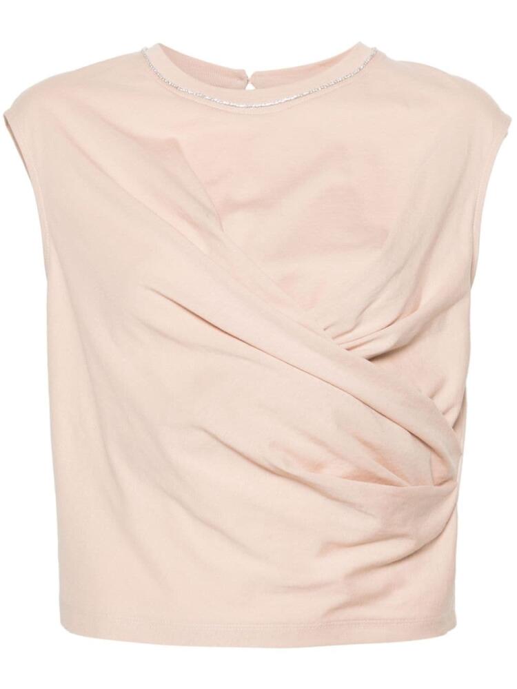 Baum Und Pferdgarten Jasrah gathered tank top - Pink Cover