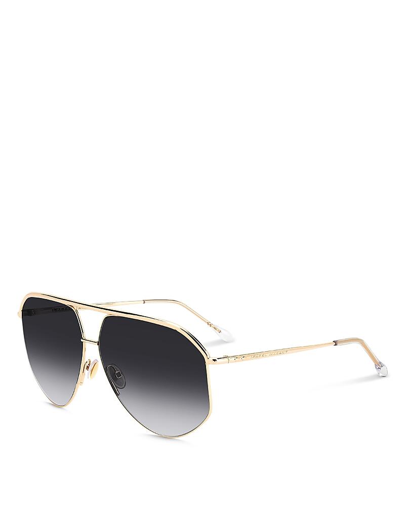 Isabel Marant Geometric Aviator Sunglasses, 64mm Cover