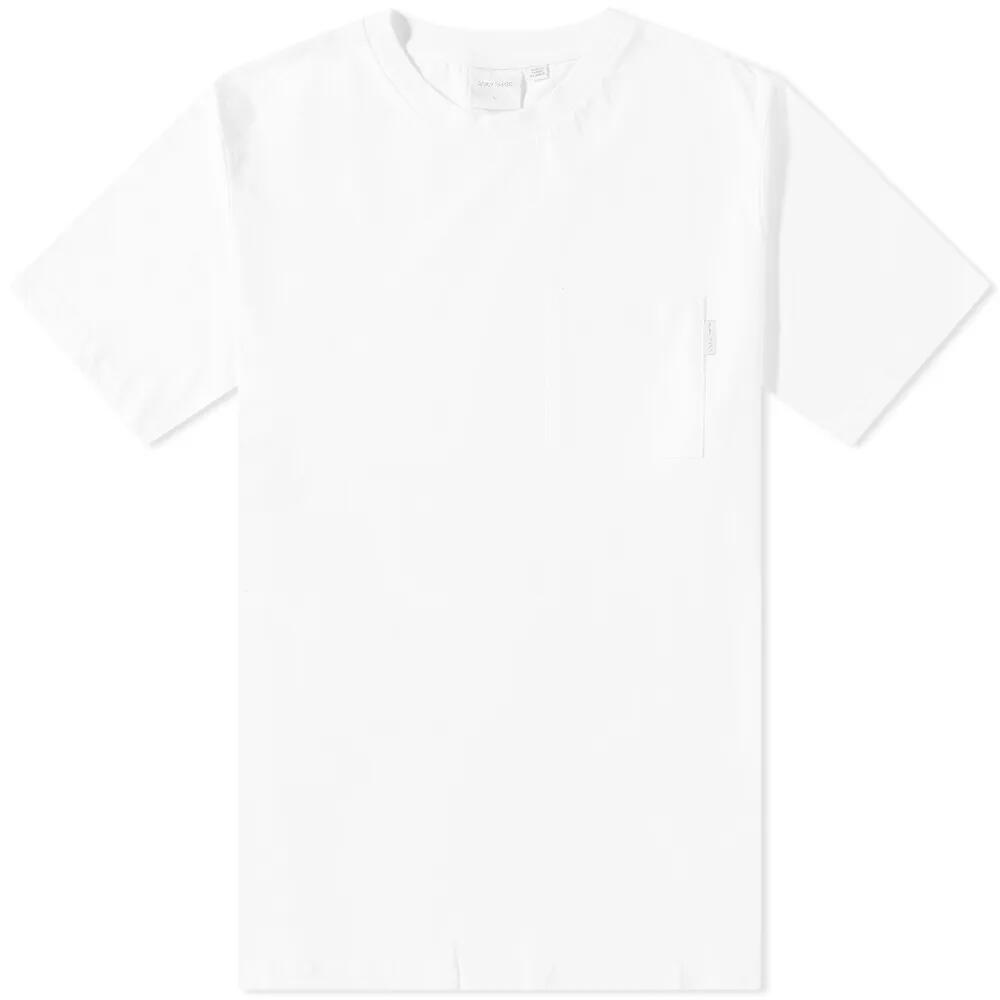 Daily Paper Men's Njata Pocket T-Shirt in White Cover