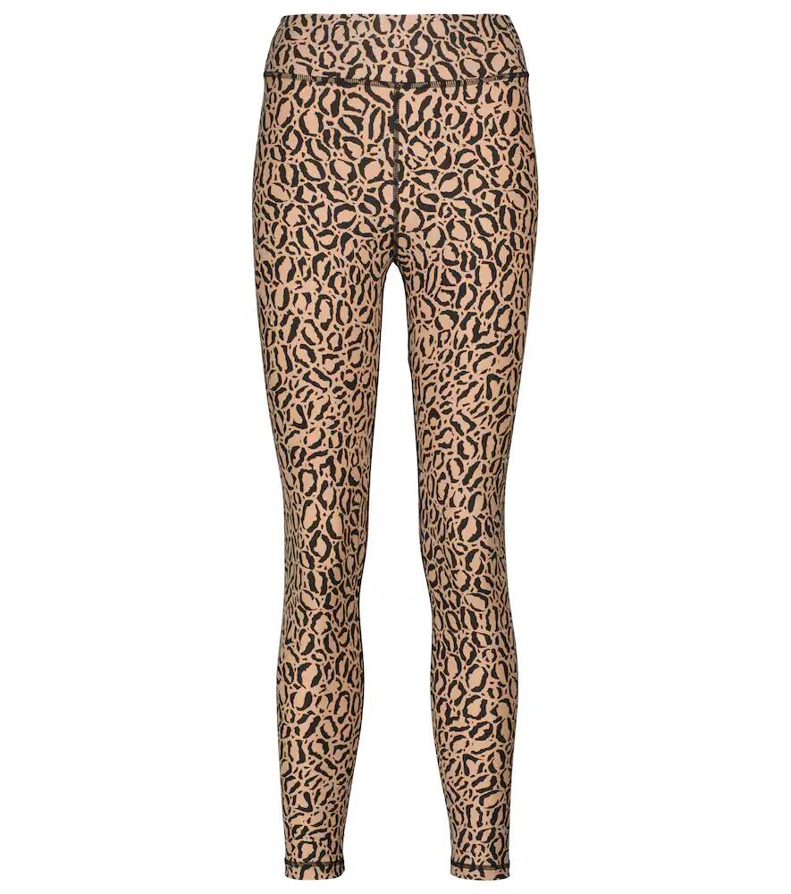 The Upside High-rise leopard print leggings Cover