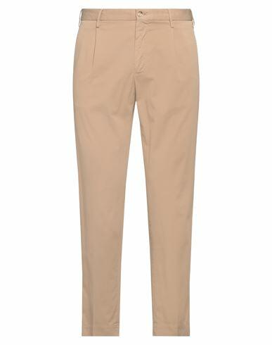 Incotex Man Pants Sand Cotton, Elastane Cover