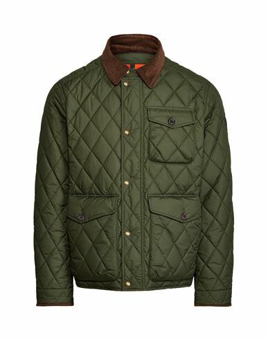 Polo Ralph Lauren Water-repellent Quilted Jacket Man Jacket Military green Recycled polyester Cover