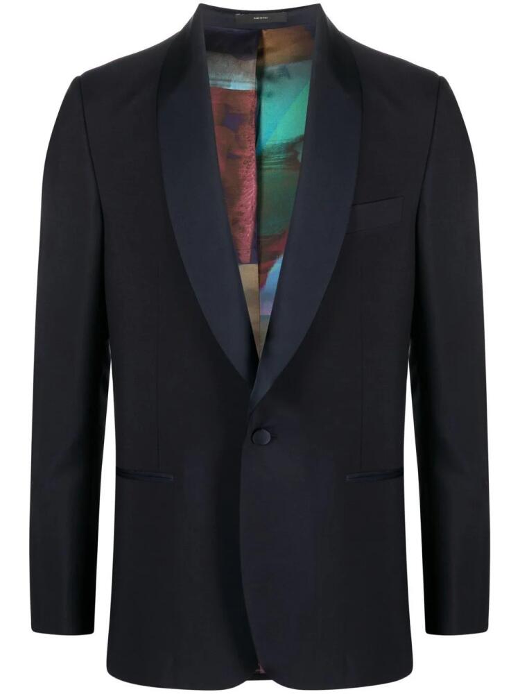 Paul Smith shawl-lapel blazer - Blue Cover