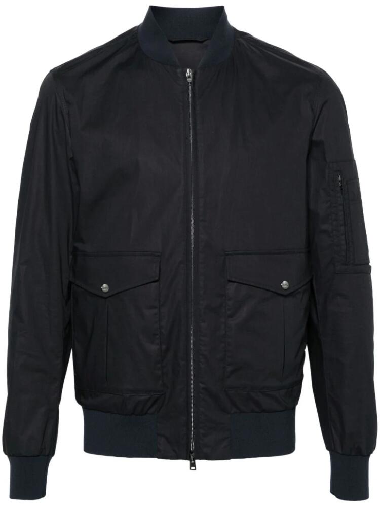 Herno zip-up bomber jacket - Blue Cover