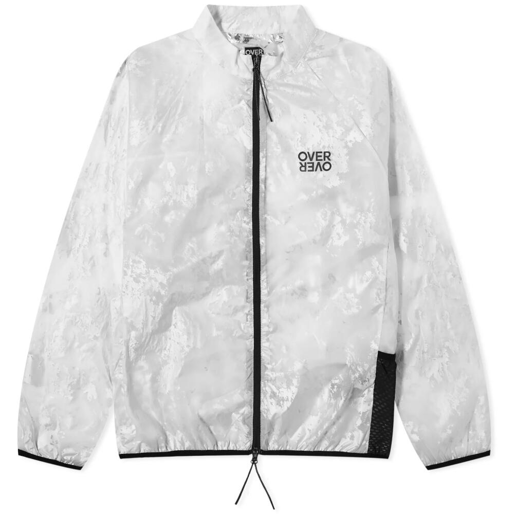 Over Over Men's Track Jacket in White Foil Cover