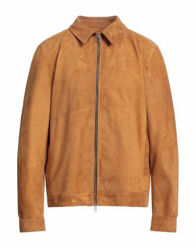 Vintage De Luxe Man Jacket Tan Soft Leather Cover