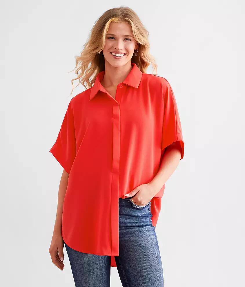 Hyfve Flowy Dolman Blouse Cover