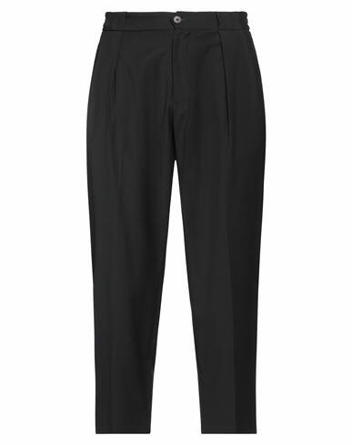 Golden Craft 1957 Man Pants Black Polyester, Wool, Elastane Cover