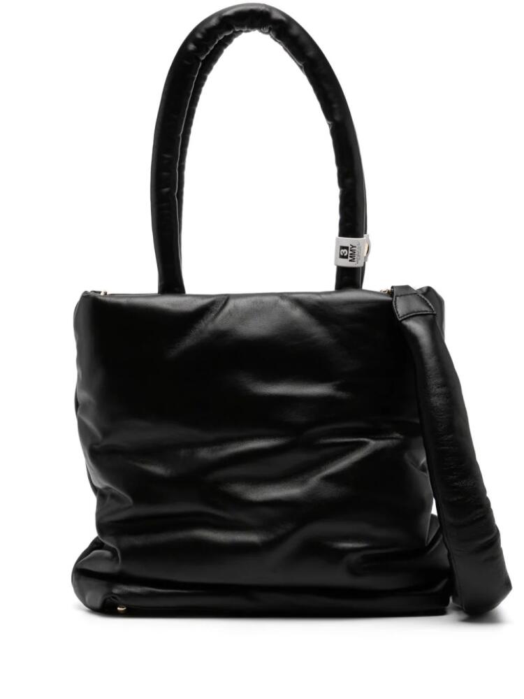 Maison MIHARA YASUHIRO Pucker puffer tote bag - Black Cover