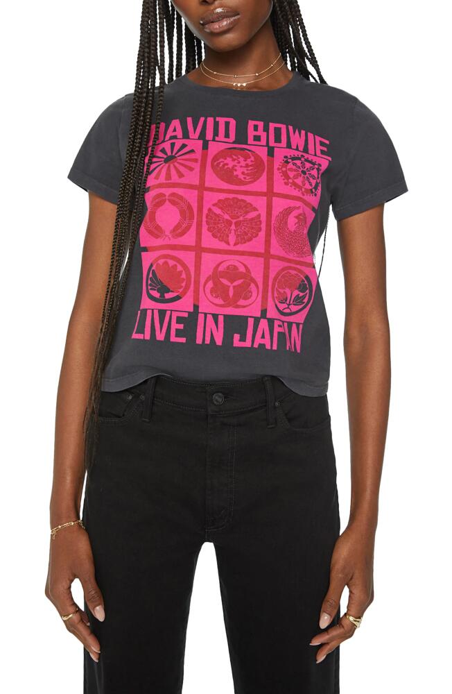 MOTHER Cotton T-Shirt in Bowie Live In Japan Cover