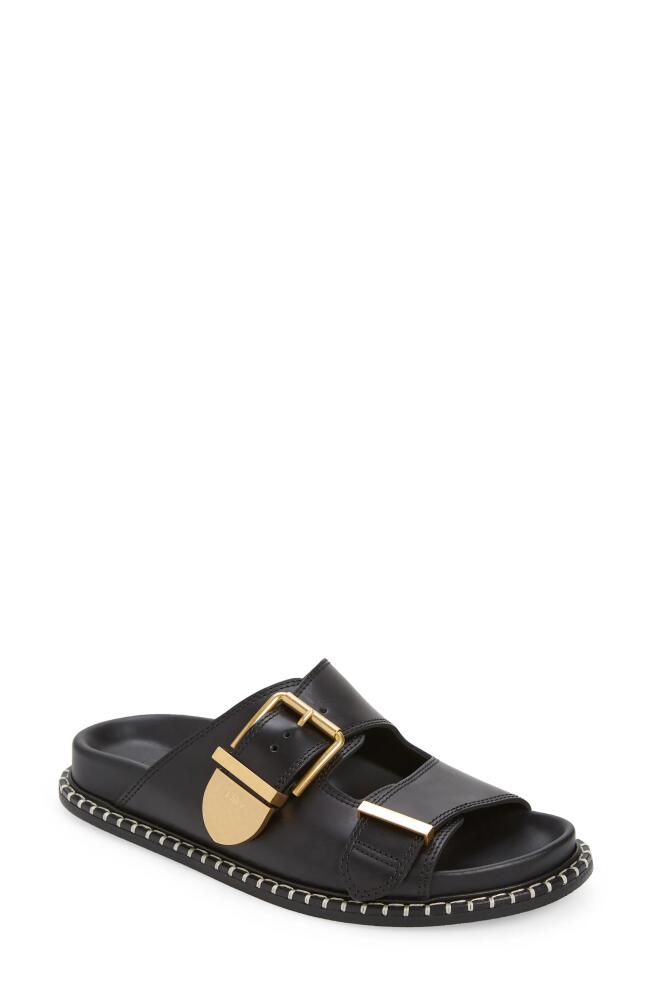 Chloé Rebecca Slide Sandal in Black Cover