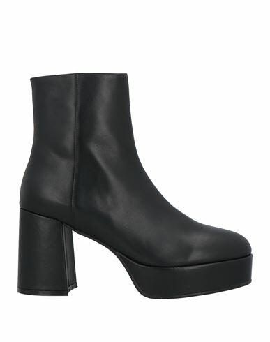 Bibi Lou Woman Ankle boots Black Leather Cover