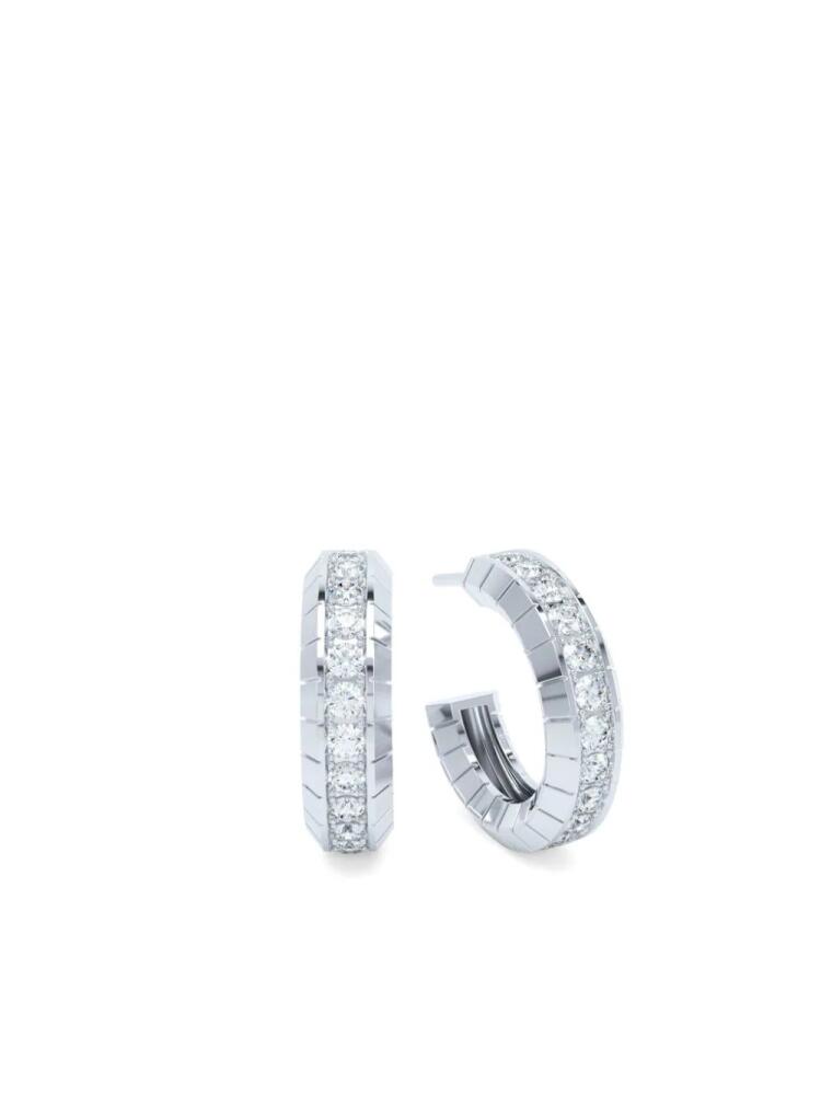 LOEV 18kt white gold Eternity diamond earrings Cover