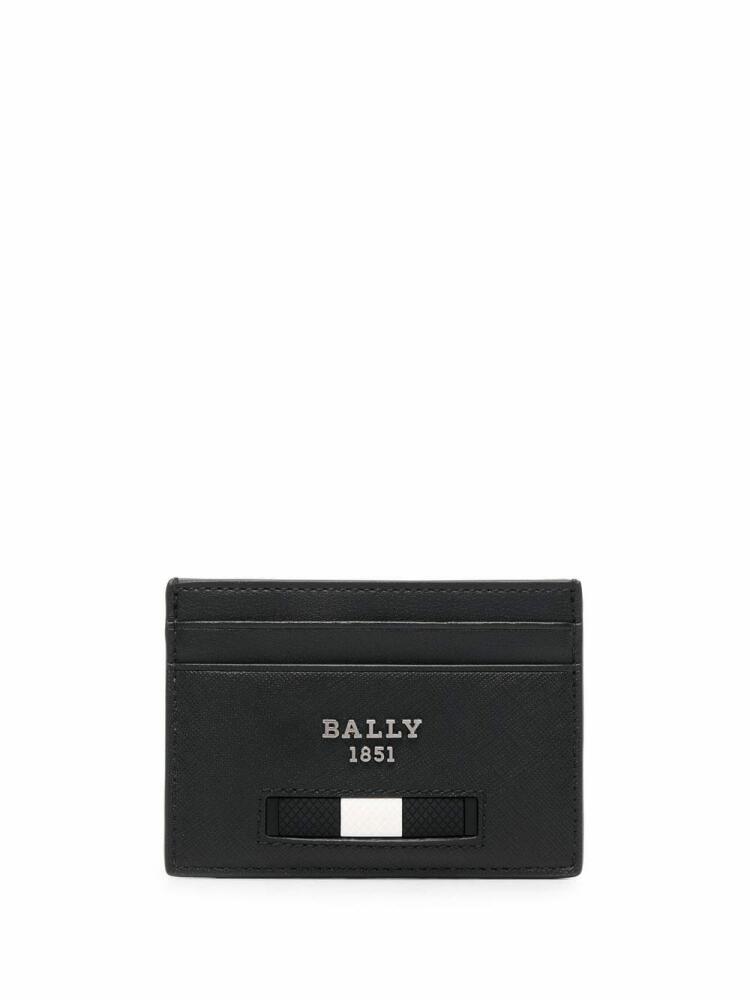 Bally logo plaque cardholder - Black Cover