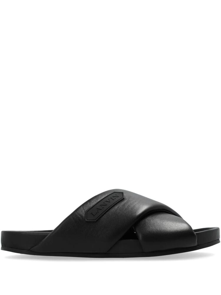 Lanvin Tinkle leather sandals - Black Cover