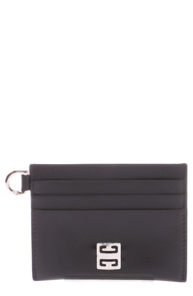 Givenchy 4G Leather Card Case in Black Cover