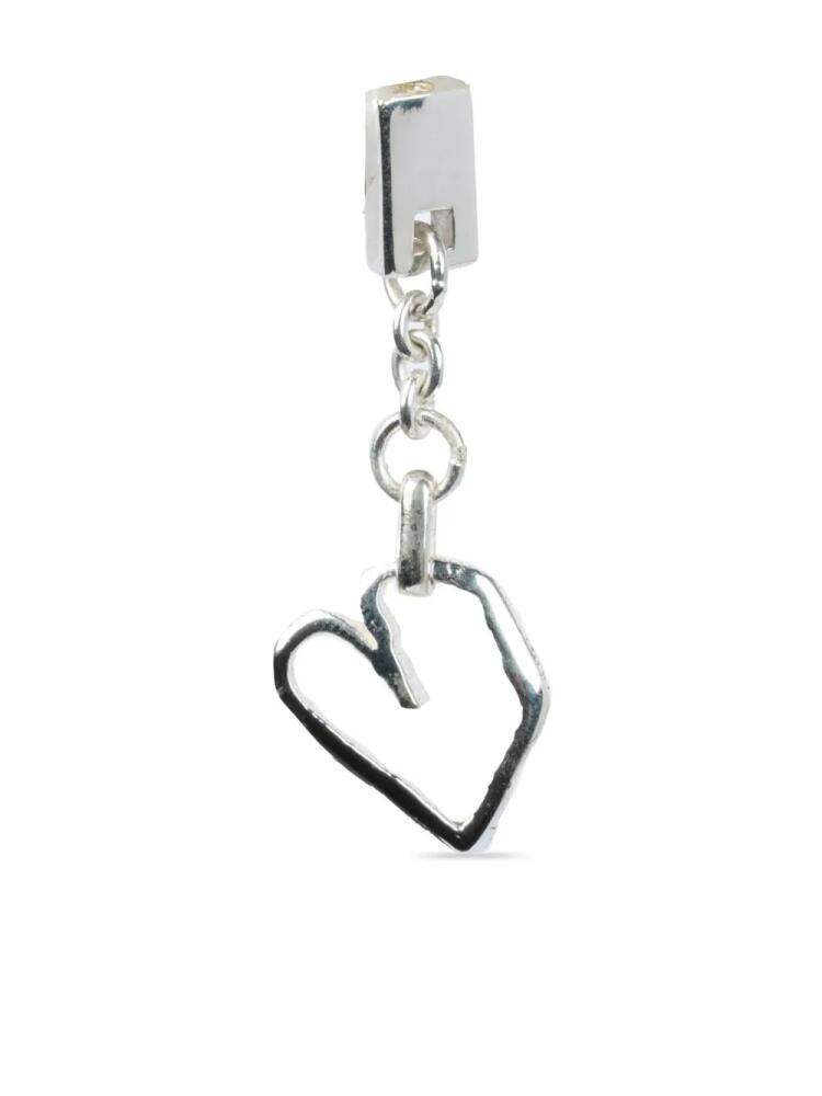 Parts of Four Jazz's Heart single drop earring - Silver Cover