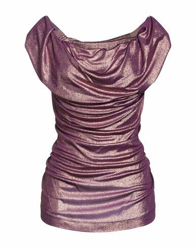 Vivienne Westwood Woman Top Purple Viscose Cover