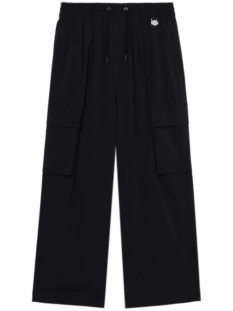 CHOCOOLATE straight cargo trousers - Black Cover