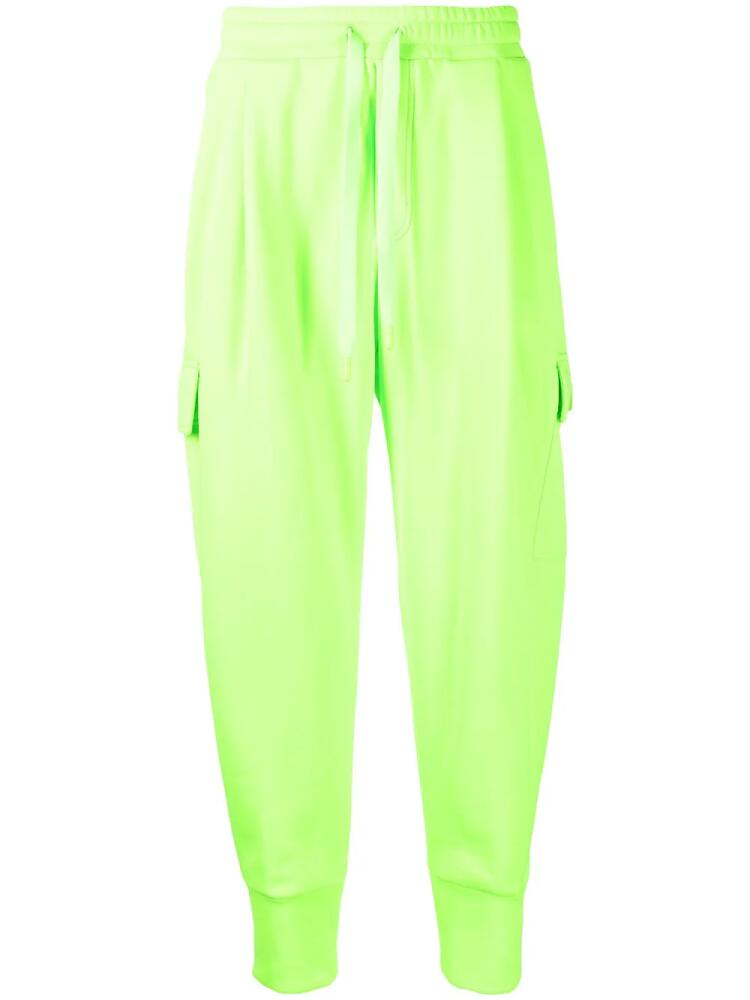 Dolce & Gabbana drawstring-waist multi-pocket track pants - Green Cover