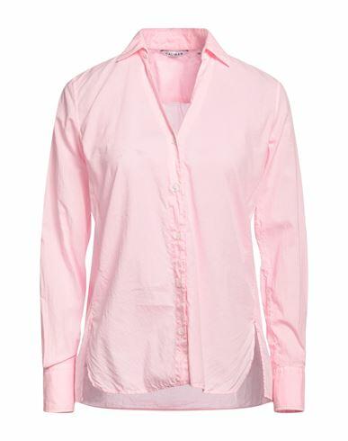 Caliban Woman Shirt Pink Cotton Cover