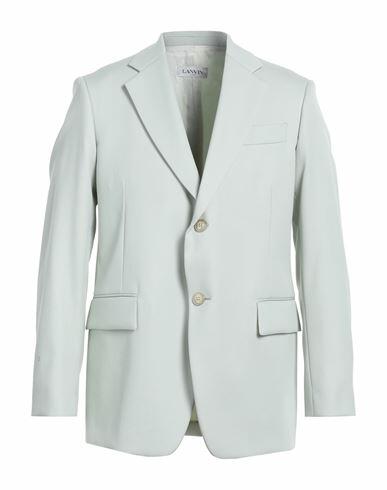 Lanvin Man Blazer Light green Wool Cover