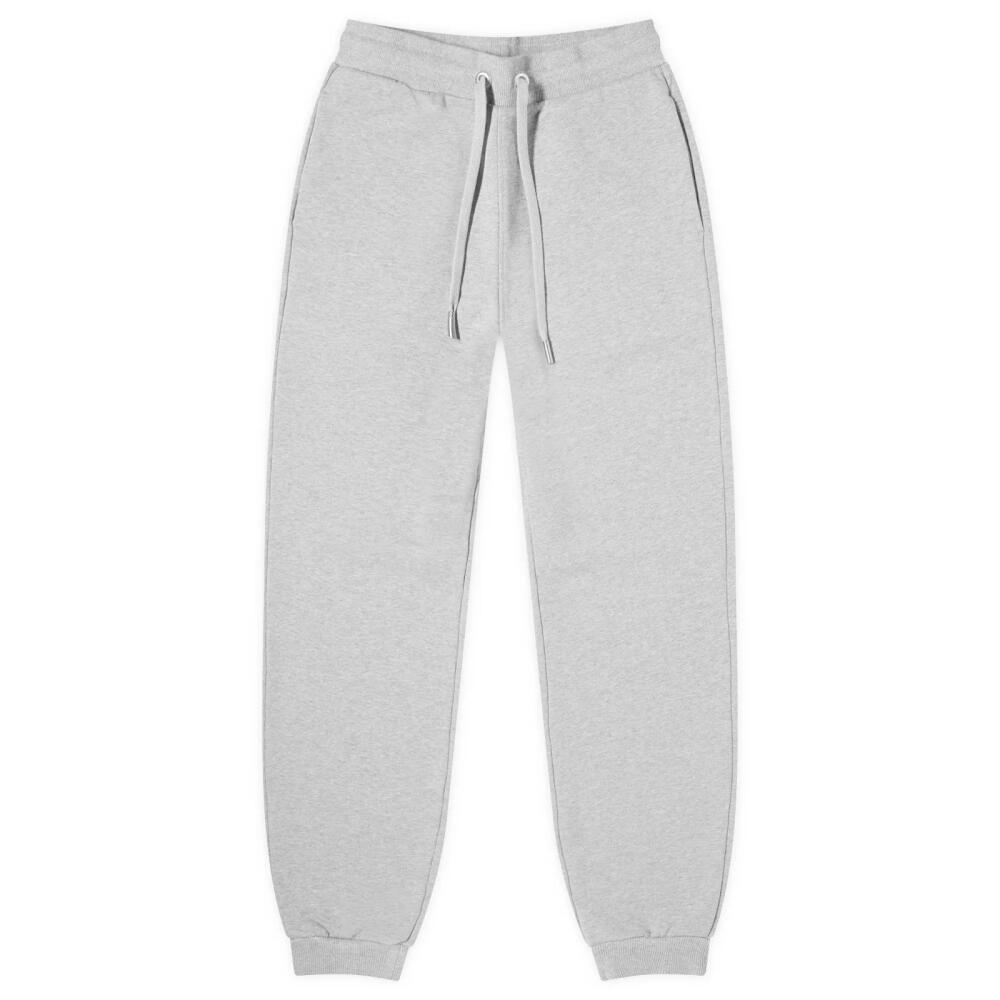 AMI Paris Men's Small A Heart Sweat Pants in Heather Ash Grey Cover