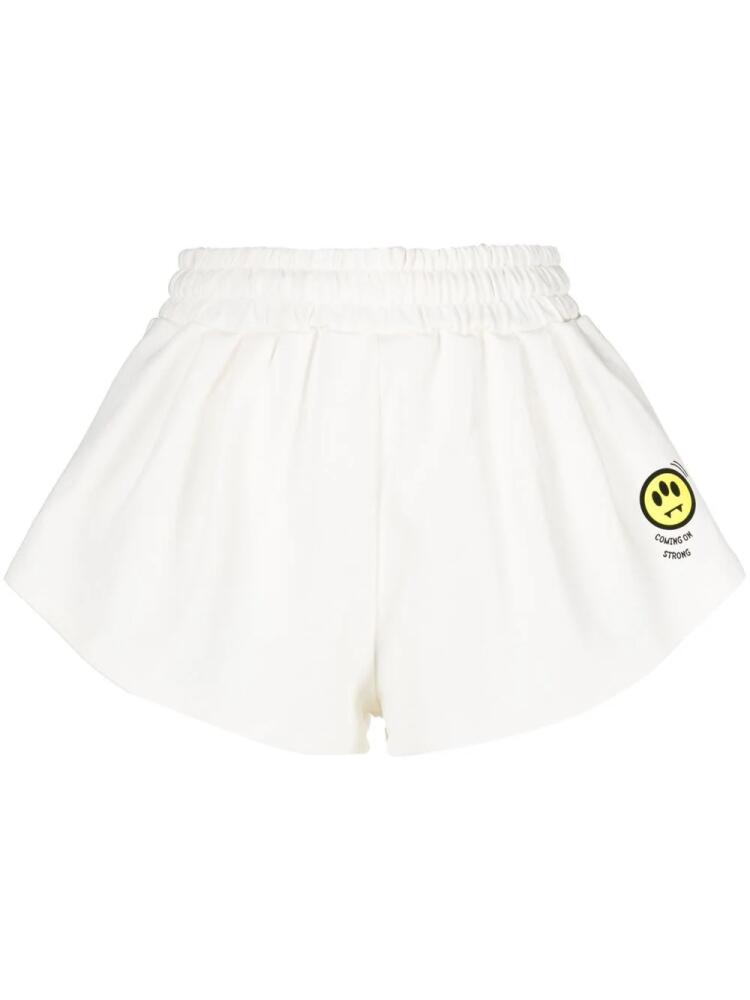 BARROW logo-print mini shorts - White Cover