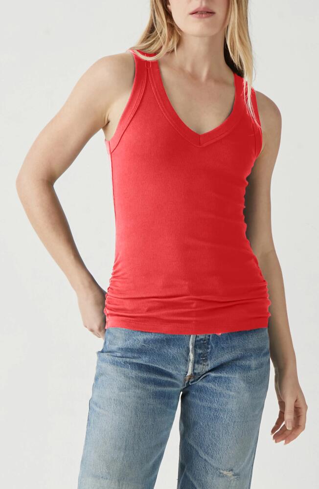 Michael Stars Blanche Side Ruched Tank in Spritz Cover