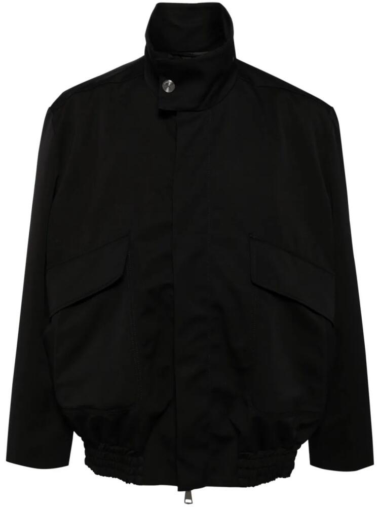 Namacheko stand-up collar lightweight jacket - Black Cover