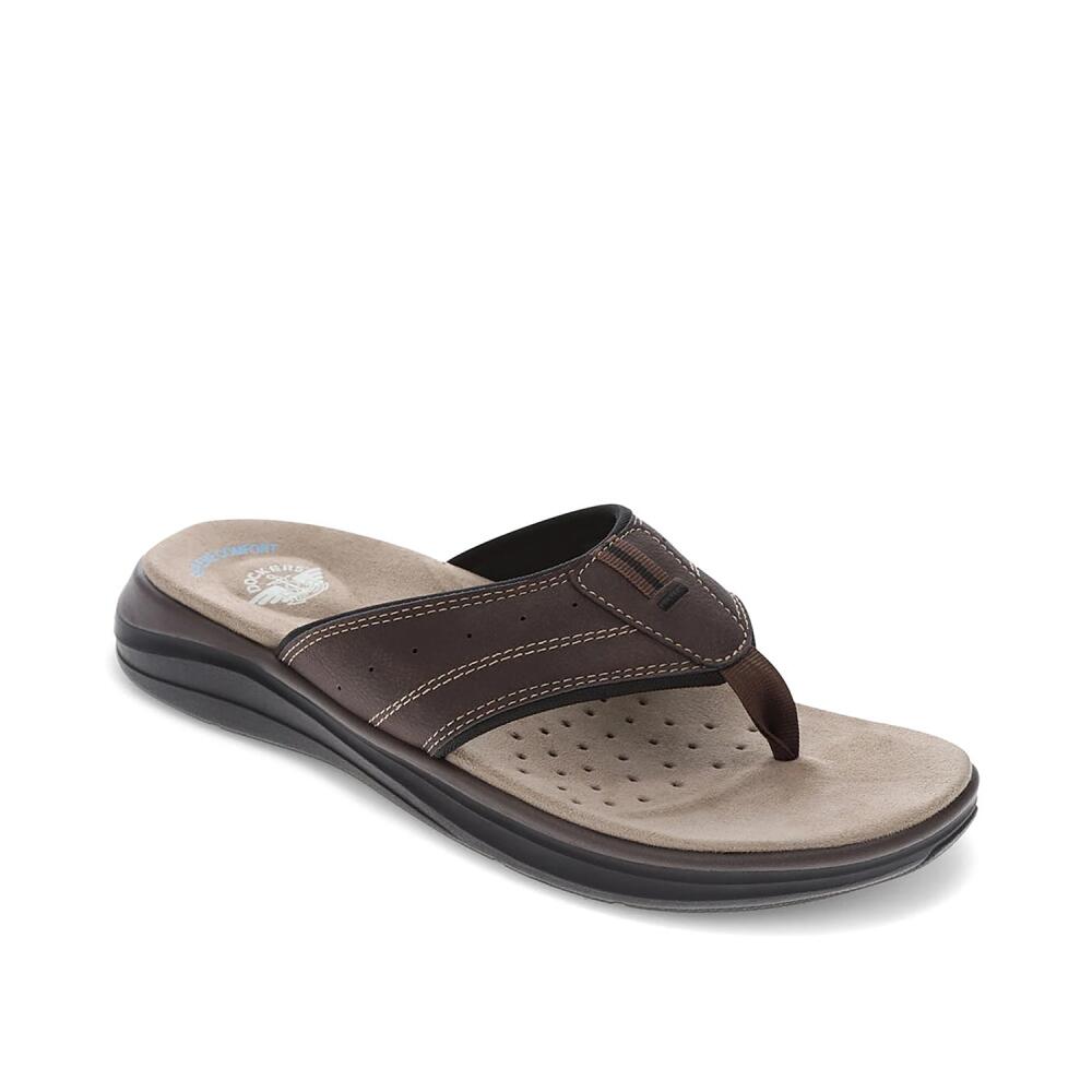 Dockers Banks Sandal | Men's | Dark Brown Cover