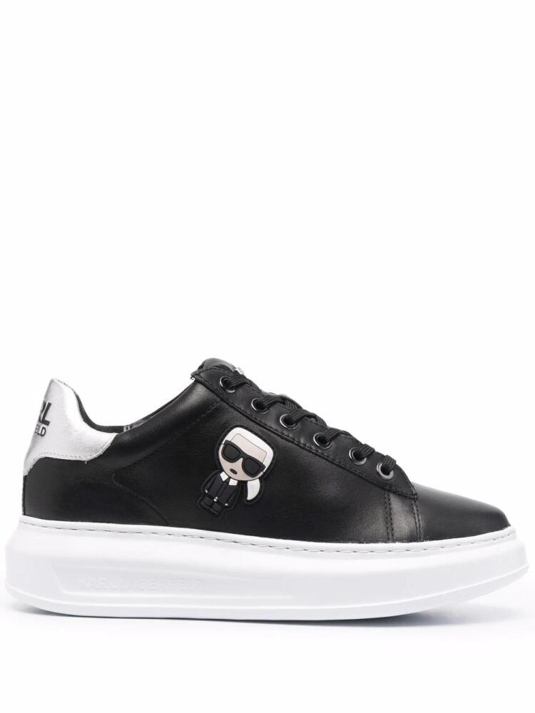 Karl Lagerfeld K/Ikonic flatform sneakers - Black Cover