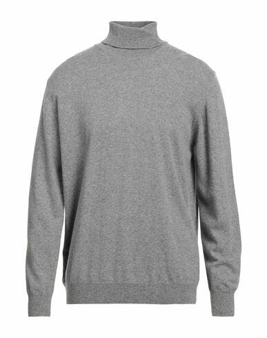 Herman & Sons Man Turtleneck Light grey Wool, Cashmere Cover