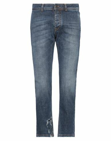 Reign Man Jeans Blue Cotton, Elastane Cover