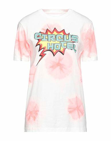 Circus Hotel Woman T-shirt White Cotton Cover