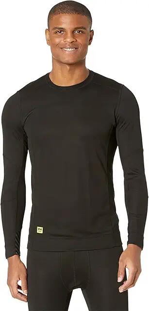 Helly Hansen Lifa Crewneck (Black) Men's T Shirt Cover