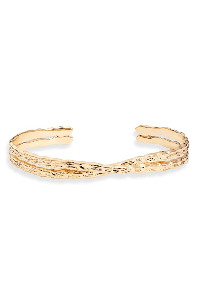 Gas Bijoux Mini Liane Cuff Bracelet in Gold Cover