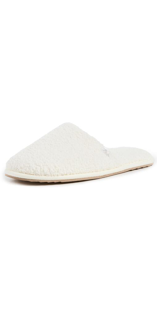 Barefoot Dreams CozyChic Unisex Slippers Cream Cover