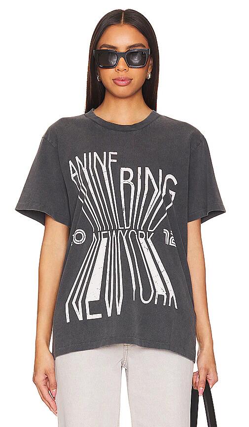 ANINE BING Colby Tee Bing New York in Black Cover