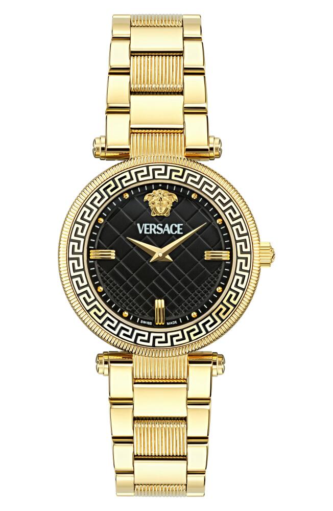 Versace Reve Bracelet Watch, 35mm in Ip Yellow Gold Cover