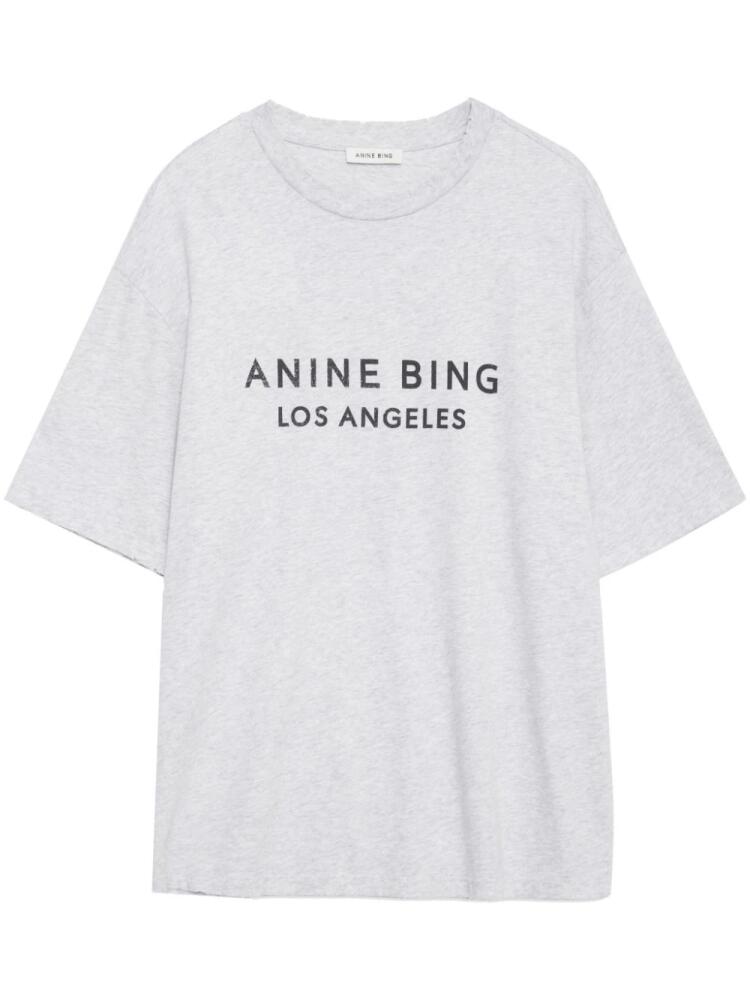 ANINE BING Myers T-shirt - Grey Cover