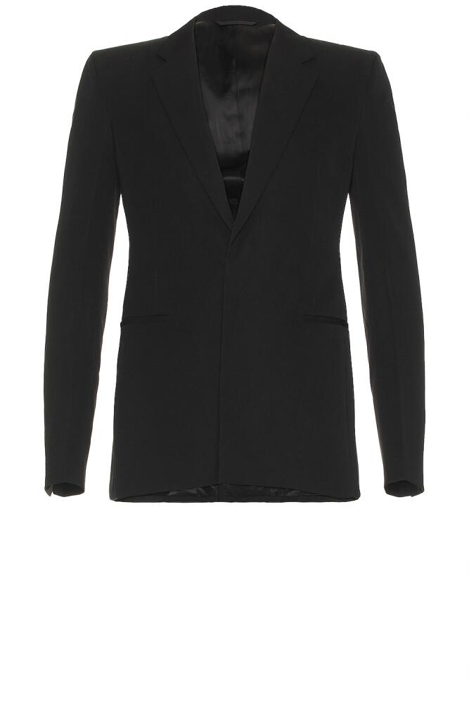 Givenchy Fitted Blazer in Black Cover