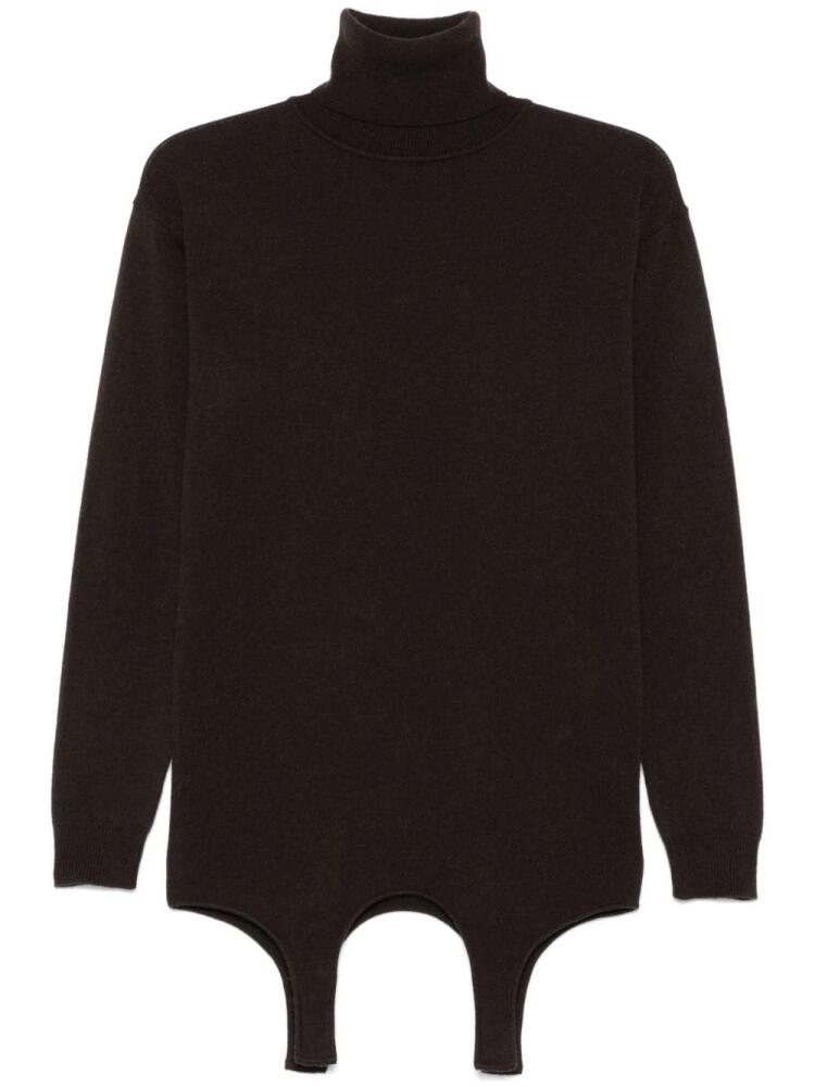 Saint Laurent cashmere sweater - Brown Cover