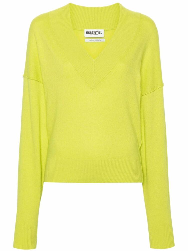 Essentiel Antwerp Gecko jumper - Yellow Cover