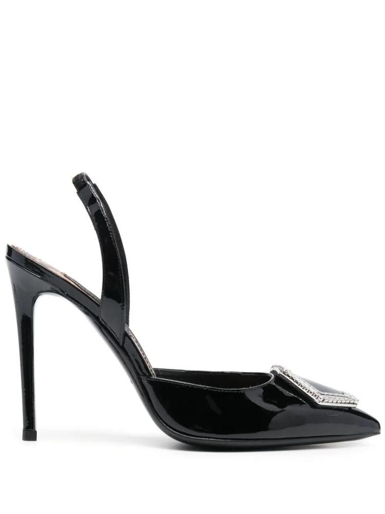 Philipp Plein Decollete High Heels - Black Cover