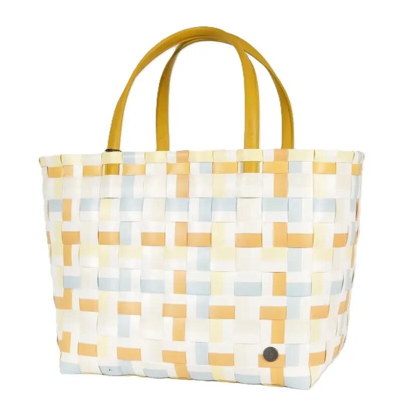 Handed By Fifty Fifty Recycled Plastic Weekender Bag in Mustard Mix Cover