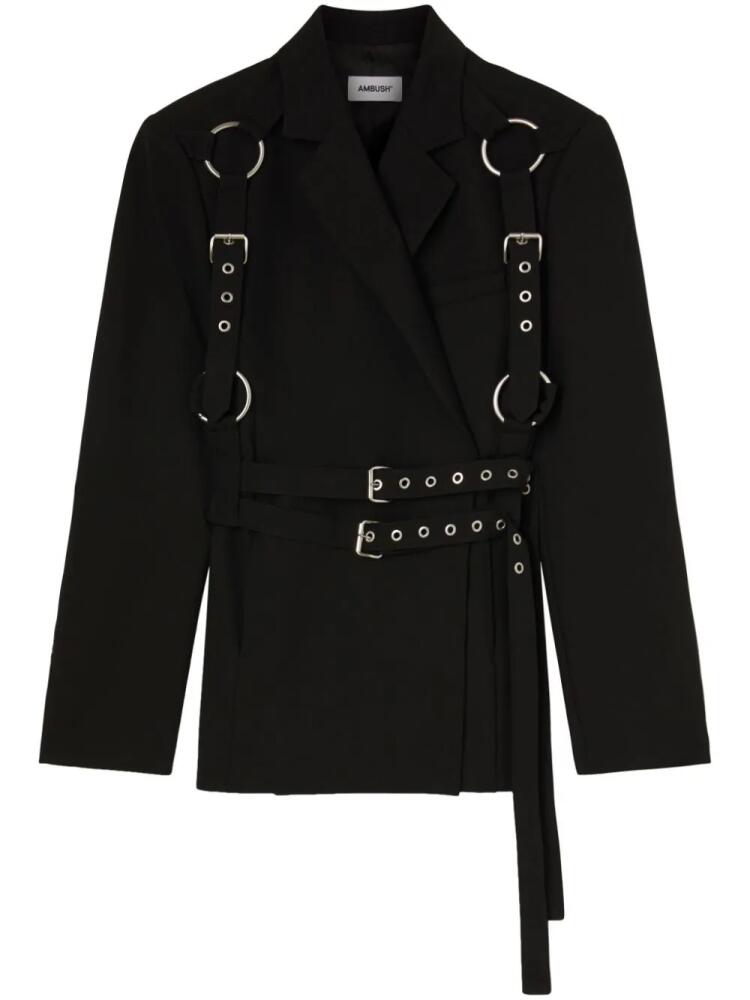 AMBUSH Harness blazer minidress - Black Cover