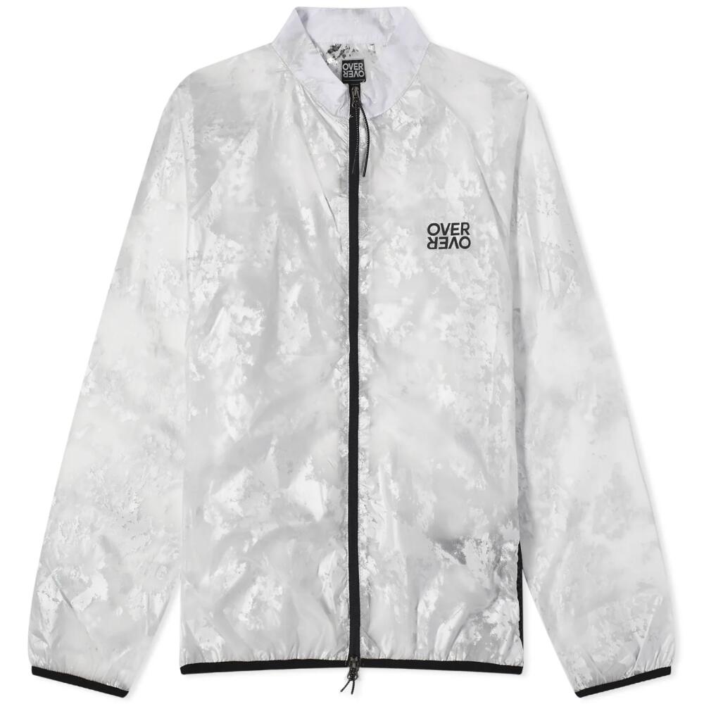 Over Over Men's Track Jacket in White Foil Cover