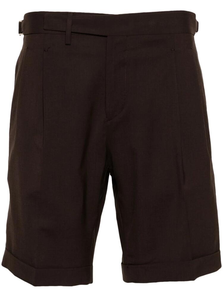 Briglia 1949 Amalfis lightweight-wool shorts - Brown Cover