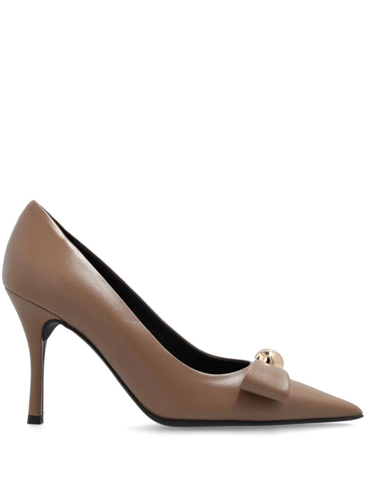 Furla 100mm Sfera pumps - Neutrals Cover